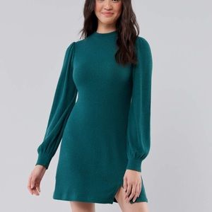 Hollister Cozy Mockneck Mini Dress